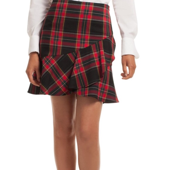 Trina Turk Dresses & Skirts - Trina Turk Plaid Mini Skirt NWOT